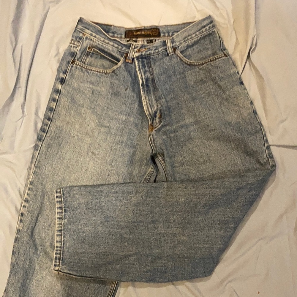 Vintage Maneuvers Lightwash Baggy Blue Jeans